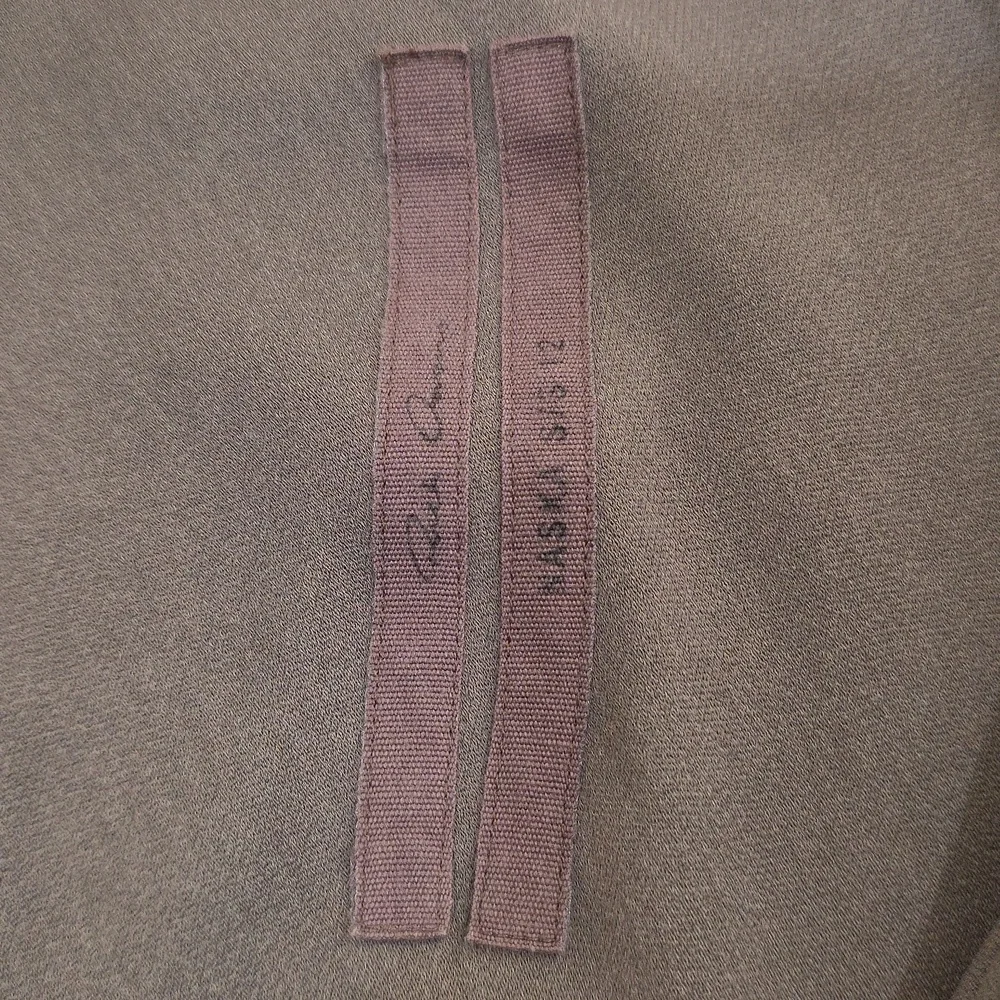 Rick Owens Chic Taupe Sleeveless Draped Dress Flowy Size M/6 - Picture 9 of 11